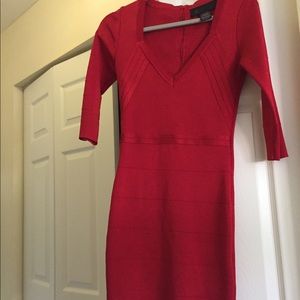 Red dress Kardashian collection